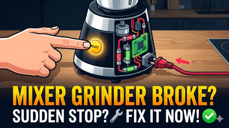 Mixer Grinder Stopped Working Suddenly