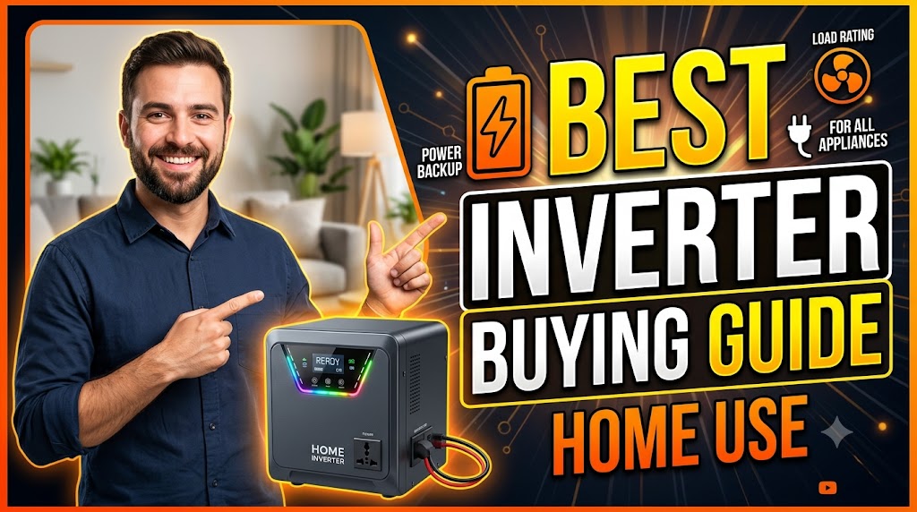Inverter Buying Guide: How to Choose the Best Inverter for Home Use