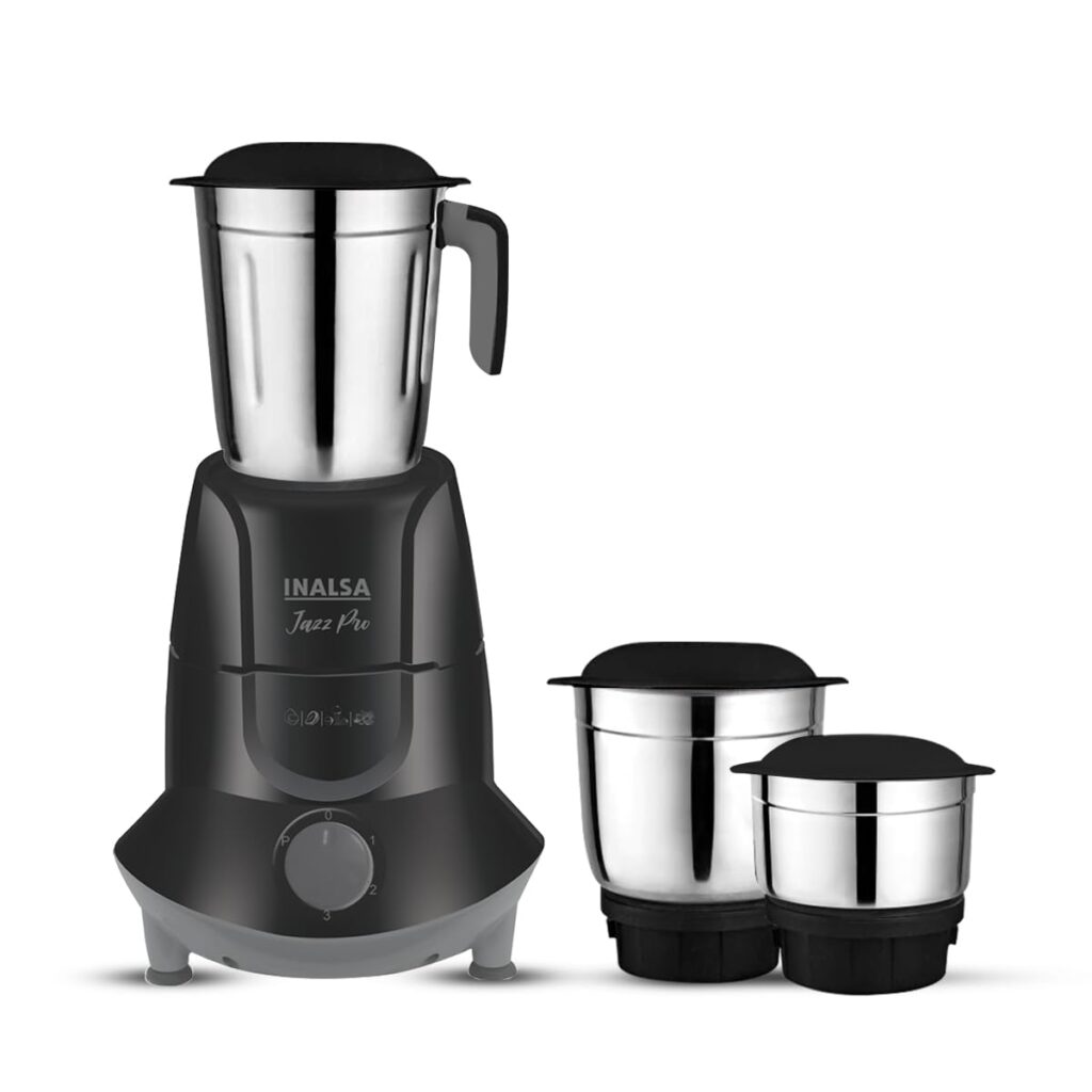 Inalsa Jazz 550-Watt Mixer Grinder