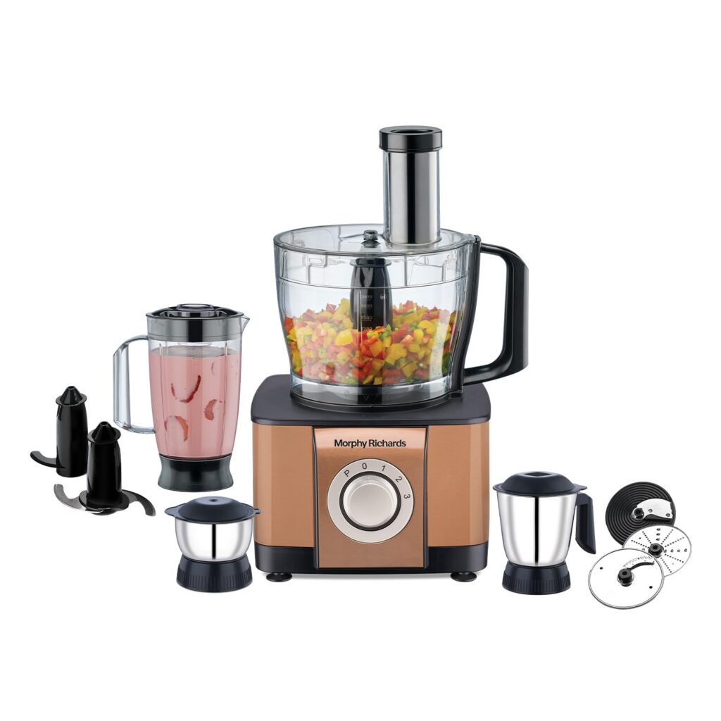 Silent food processor for Indian kitchens