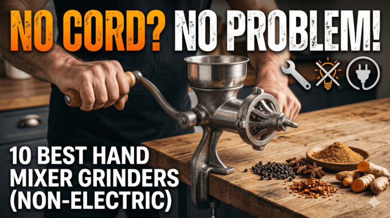Hand Mixer Grinder Without Electricity