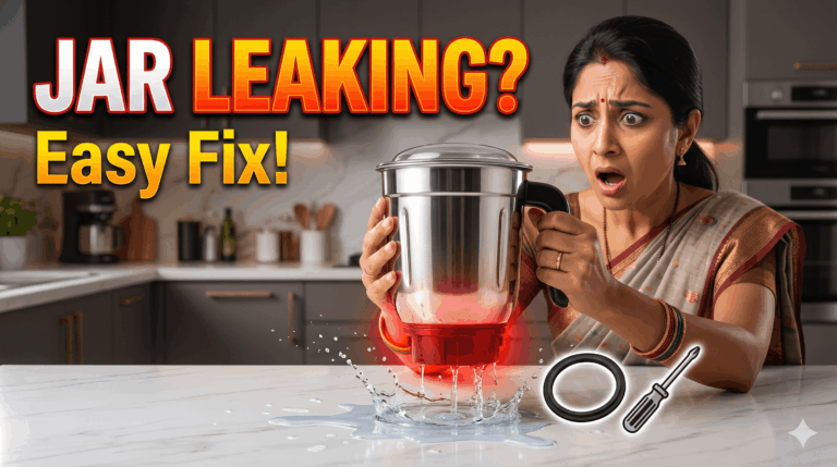 Mixer Grinder Jar Leaking From Bottom