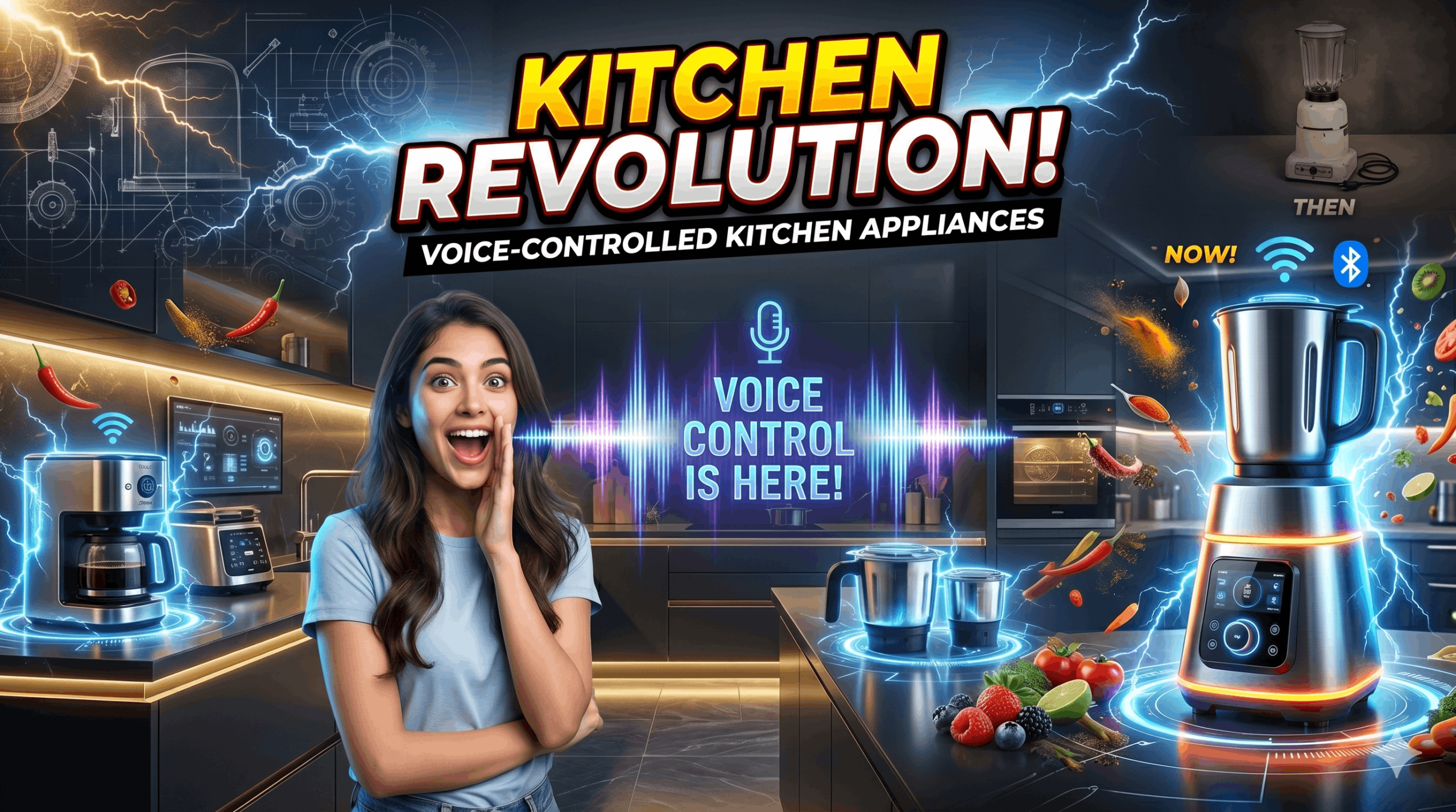 Voice-Controlled Kitchen Appliances