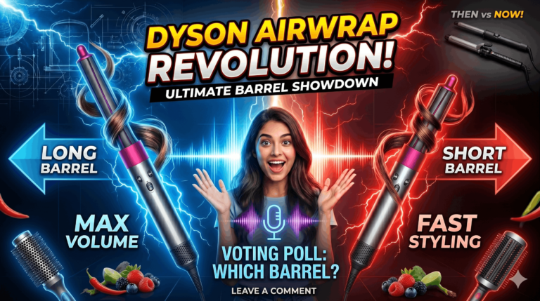Dyson Airwrap Long Barrel vs Short Barrel