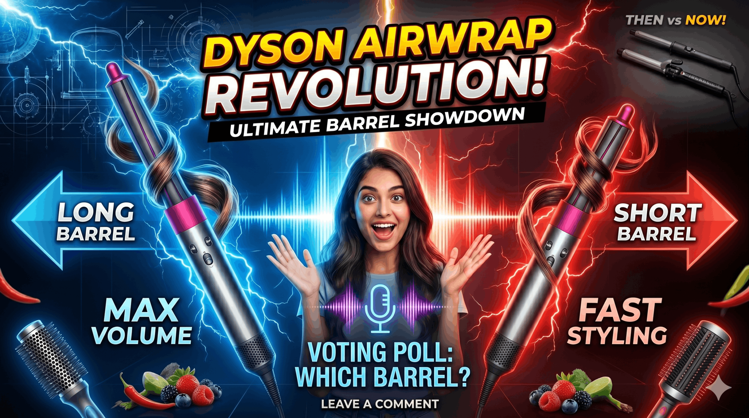 Dyson Airwrap Long Barrel vs Short Barrel