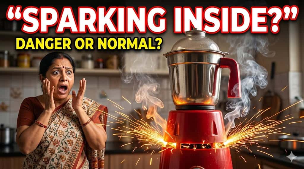 Mixer Grinder Sparking Inside