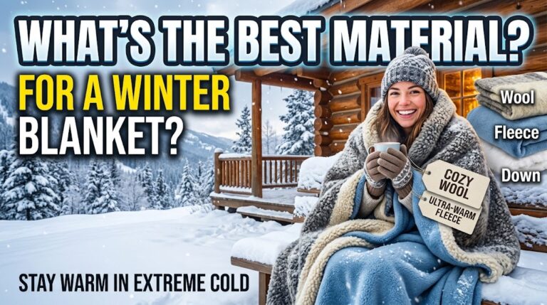 What Is the Best Material for a Winter Blanket