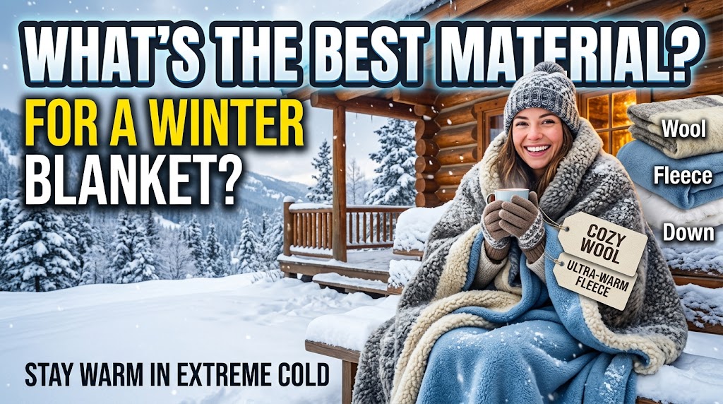 What Is the Best Material for a Winter Blanket