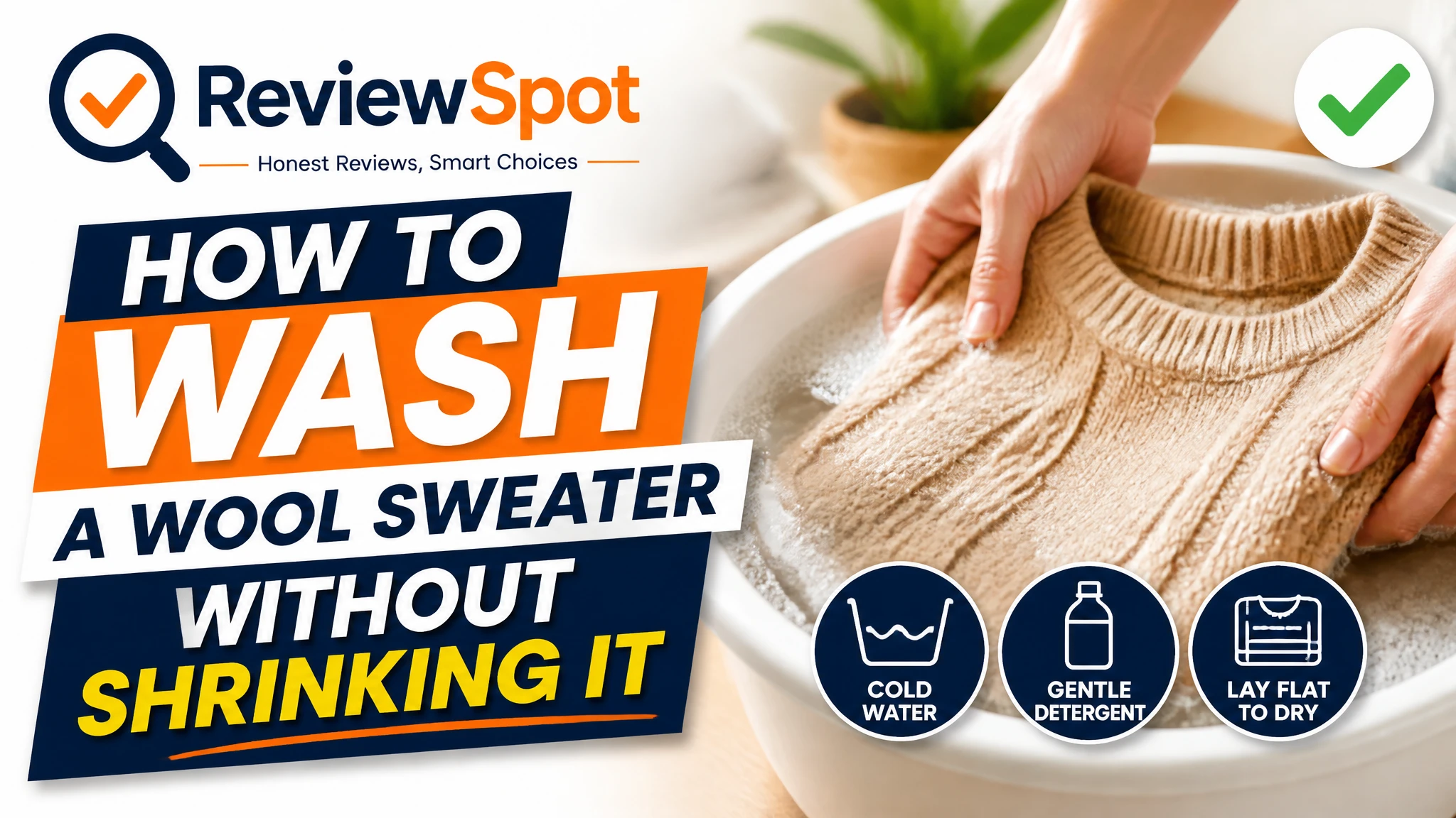 How to Wash a Wool Sweater Without Shrinking It