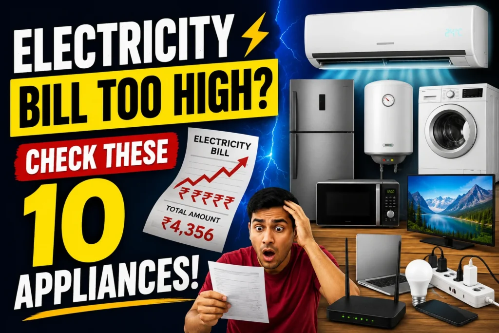 These 10 Household Appliances Could Be the Real Reason Your Electricity Bill Is Rising