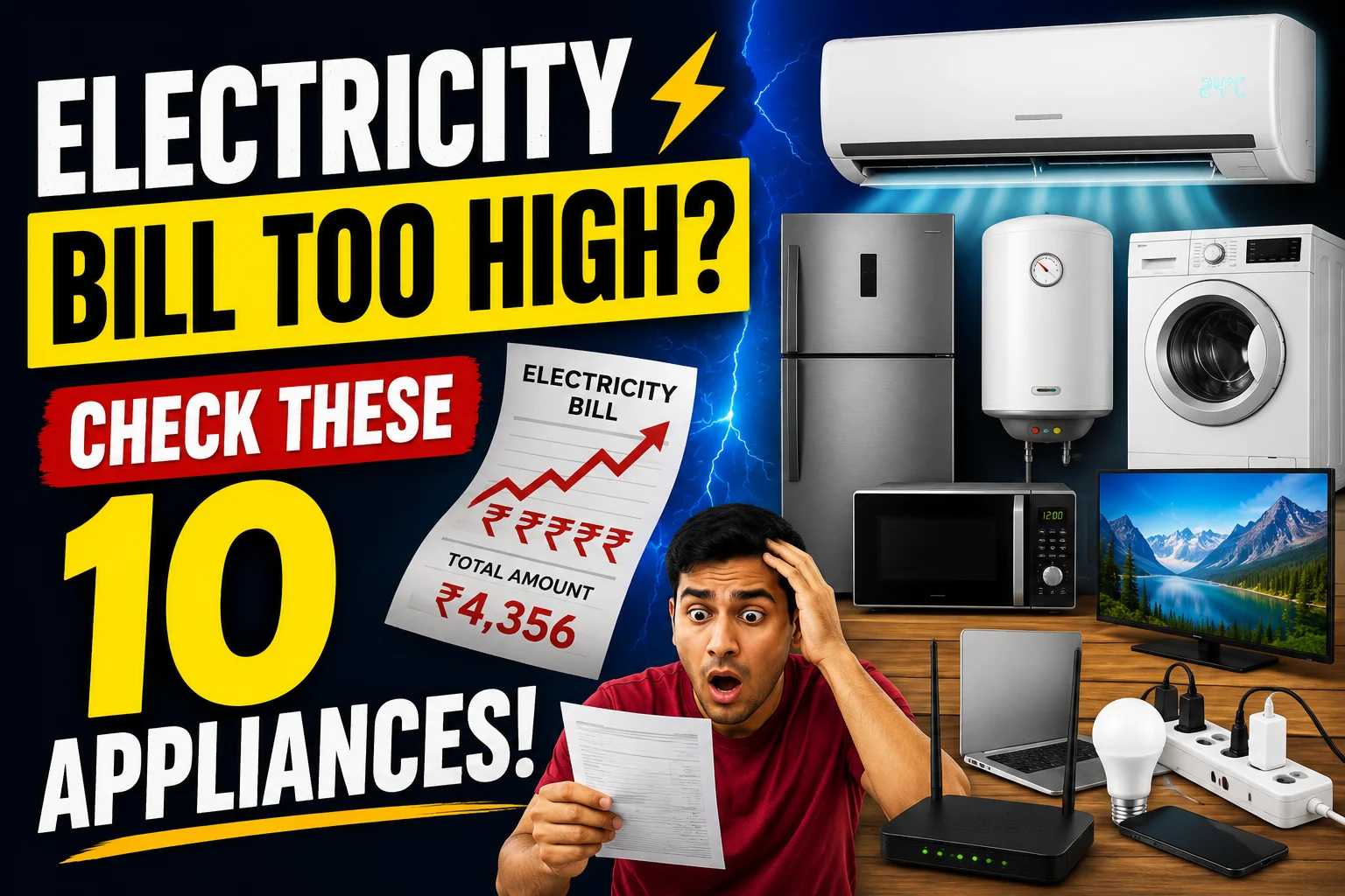 appliances that consume more electricity