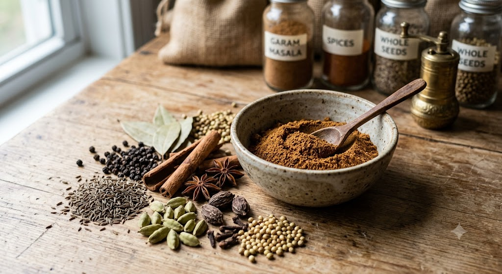 freshly ground masala