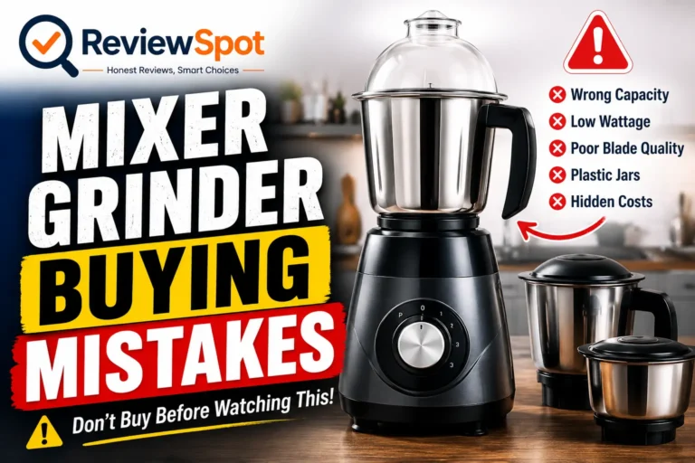 Mixer Grinder Buying Mistakes