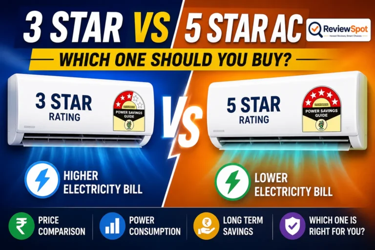 3 Star vs 5 Star AC