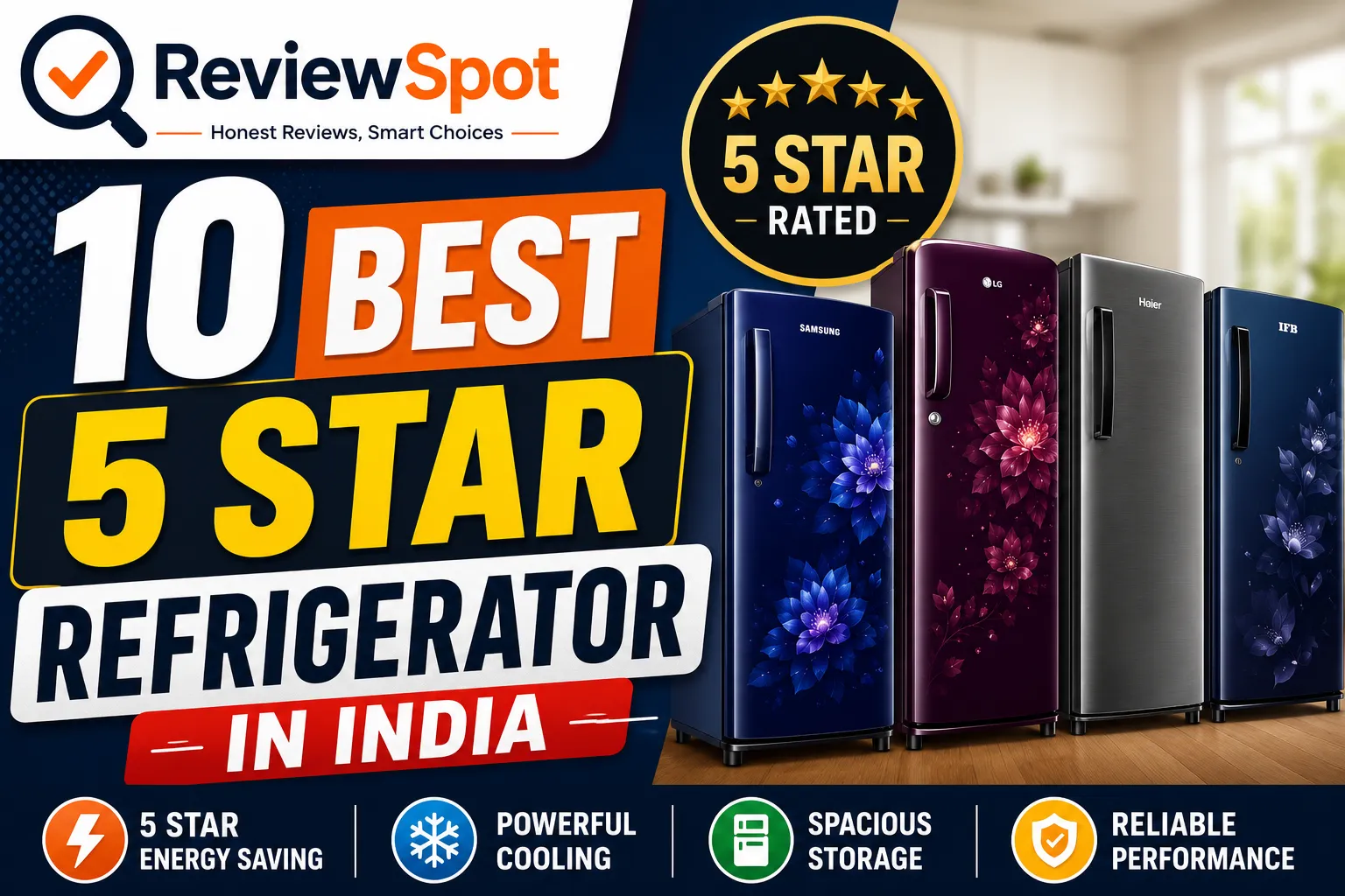 Best 5 Star Refrigerator in India