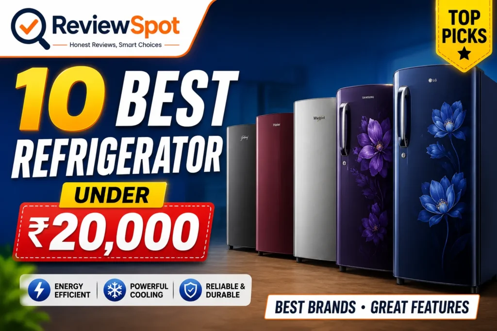 10 Best Refrigerator Under 20000 in India 2026 – Top Budget Fridges for Every Home
