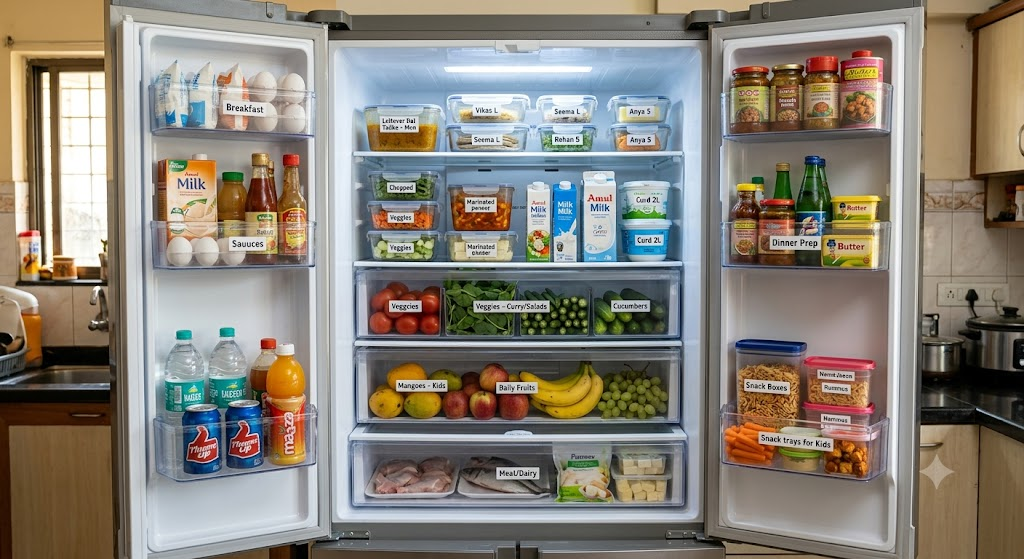 Refrigerator Size for Family of 4