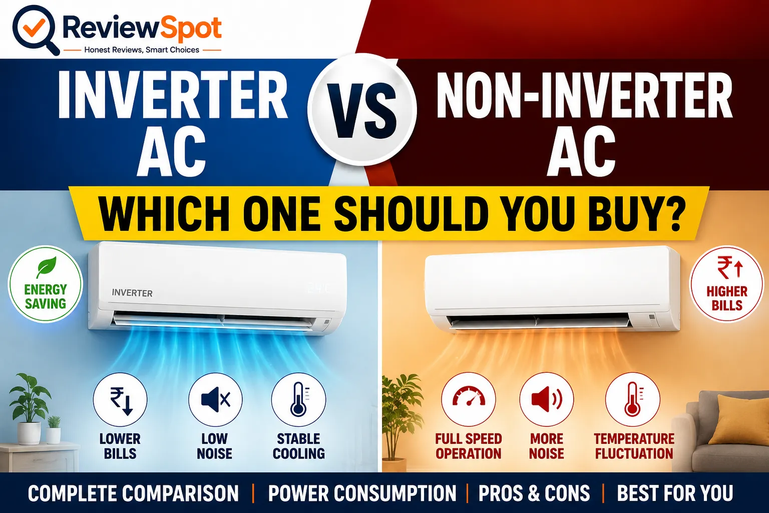 Inverter AC vs Non-Inverter AC