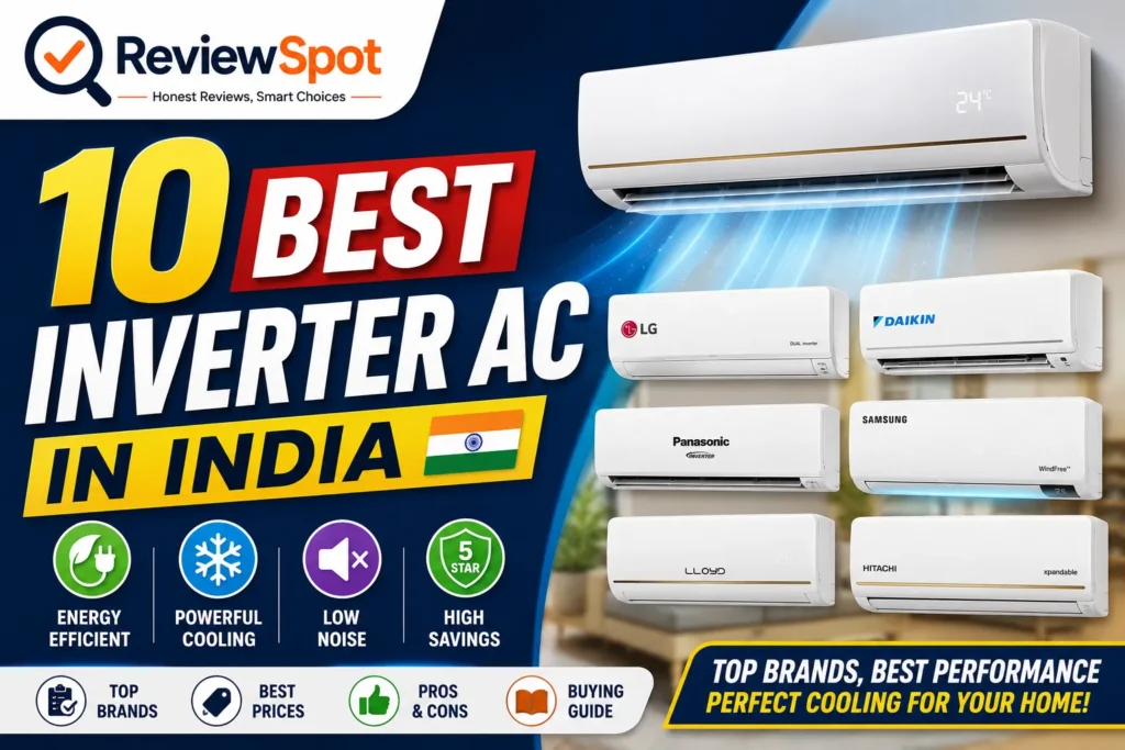 10 Best Inverter AC in India 2026: Top Energy-Efficient Air Conditioners Reviewed