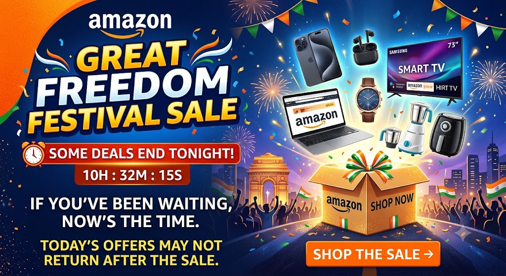Amazon Great Freedom Sale Date 2026
