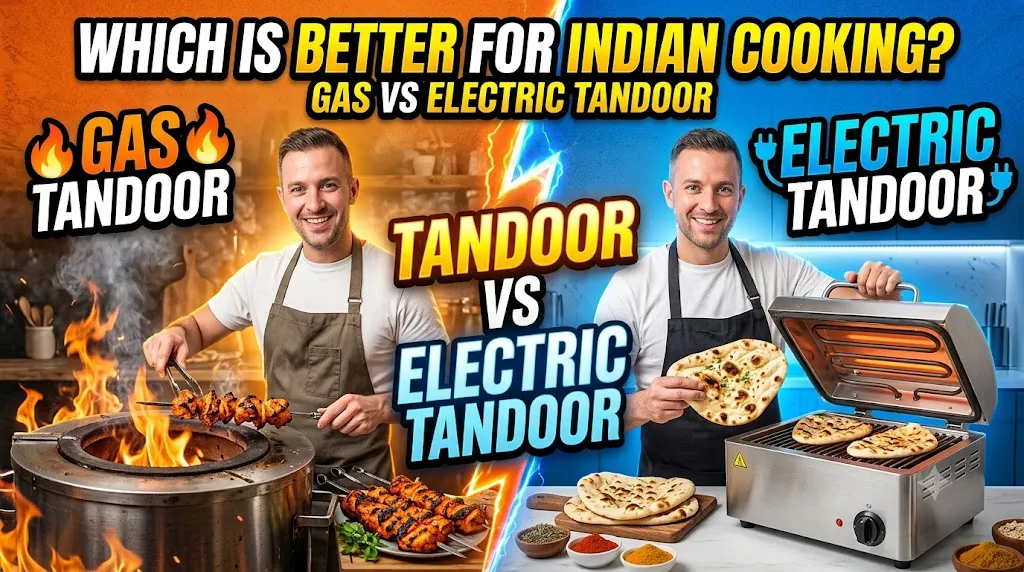 Gas Tandoor vs Electric Tandoor: Which Is Better for Indian Cooking?
