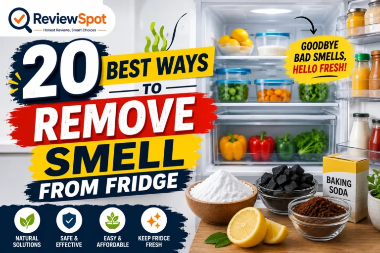 remove smell from fridge