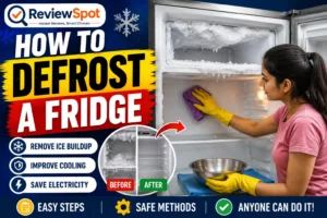 How to Defrost a Fridge