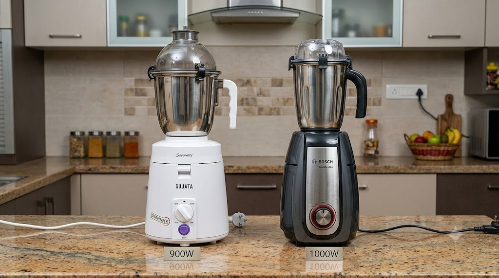 Sujata Dynamix vs Bosch TrueMixx Pro