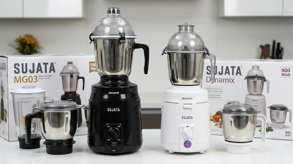 Sujata Dynamix vs Sujata MG03