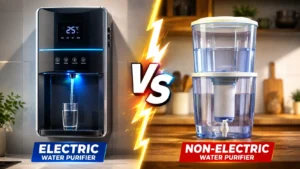 Difference between electric and non-electric water purifier