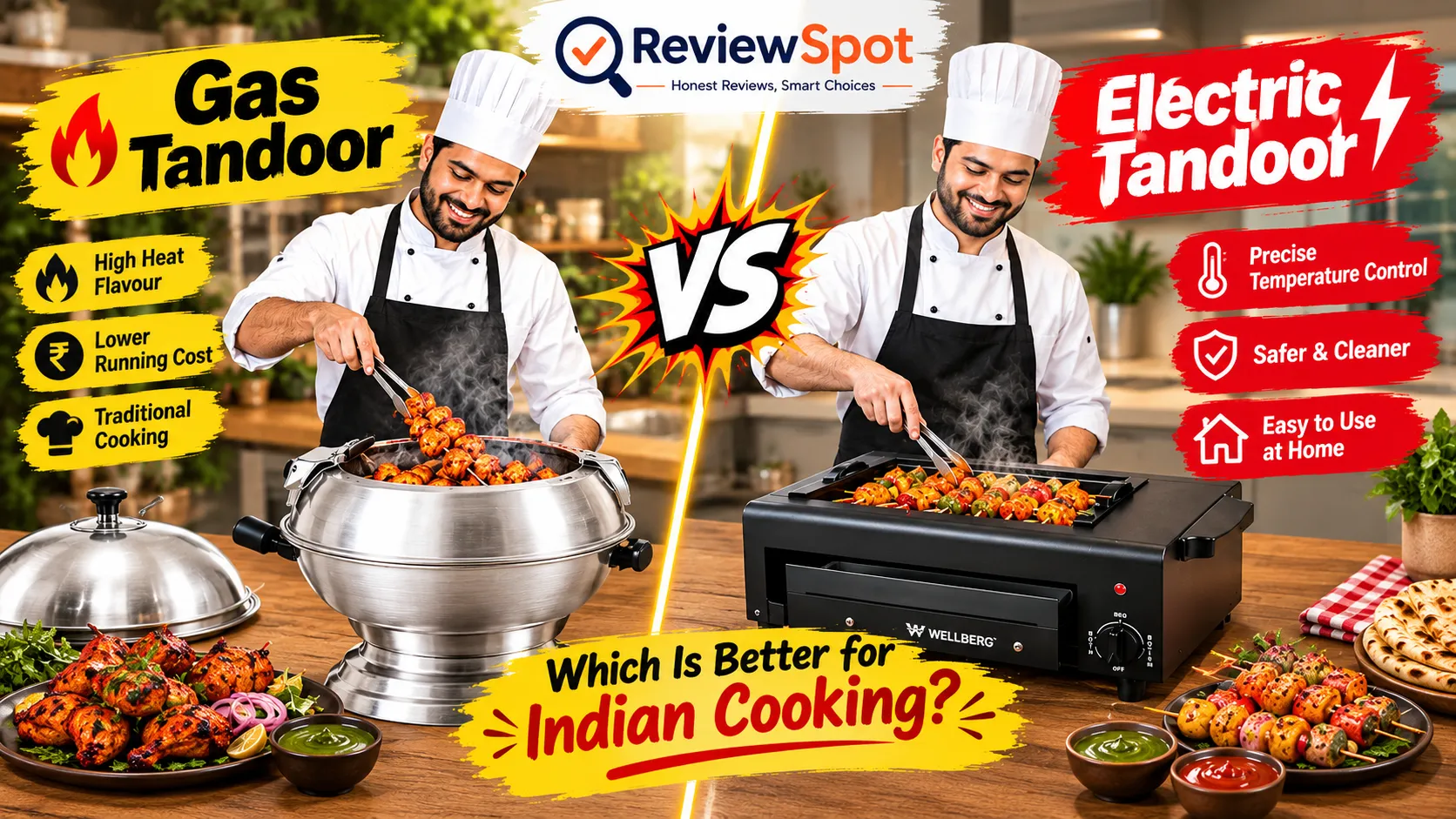 Gas Tandoor vs Electric Tandoor