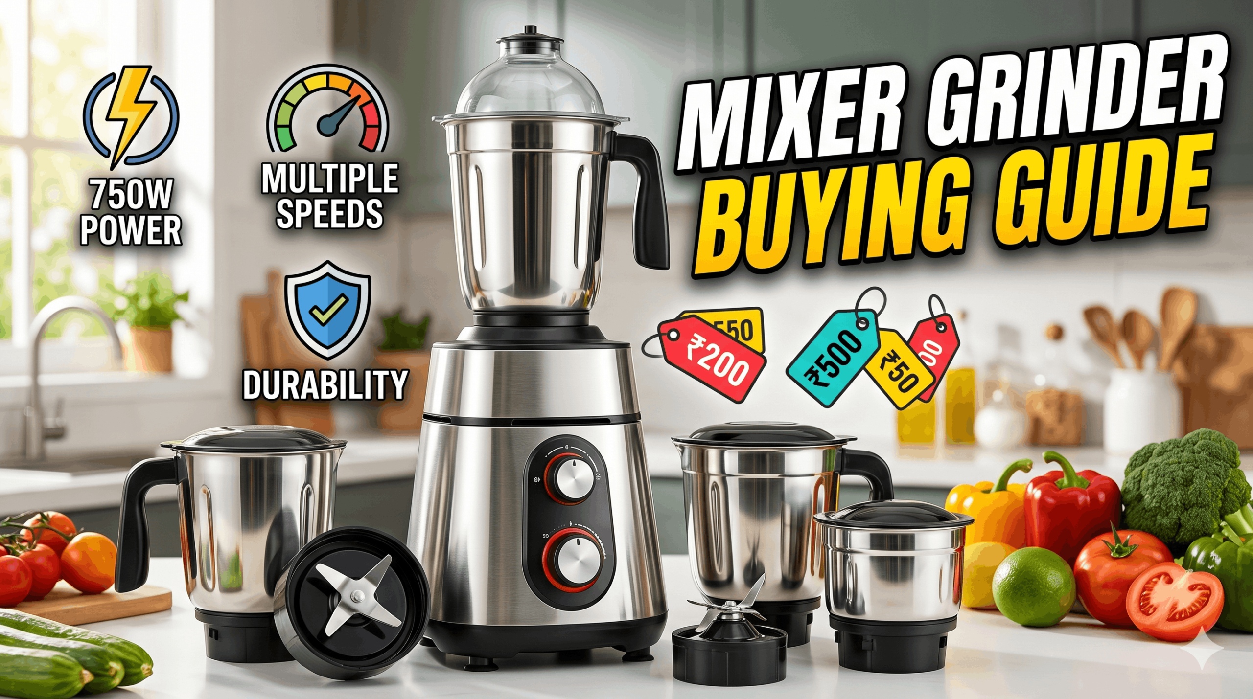 Mixer Grinder Buying Guide