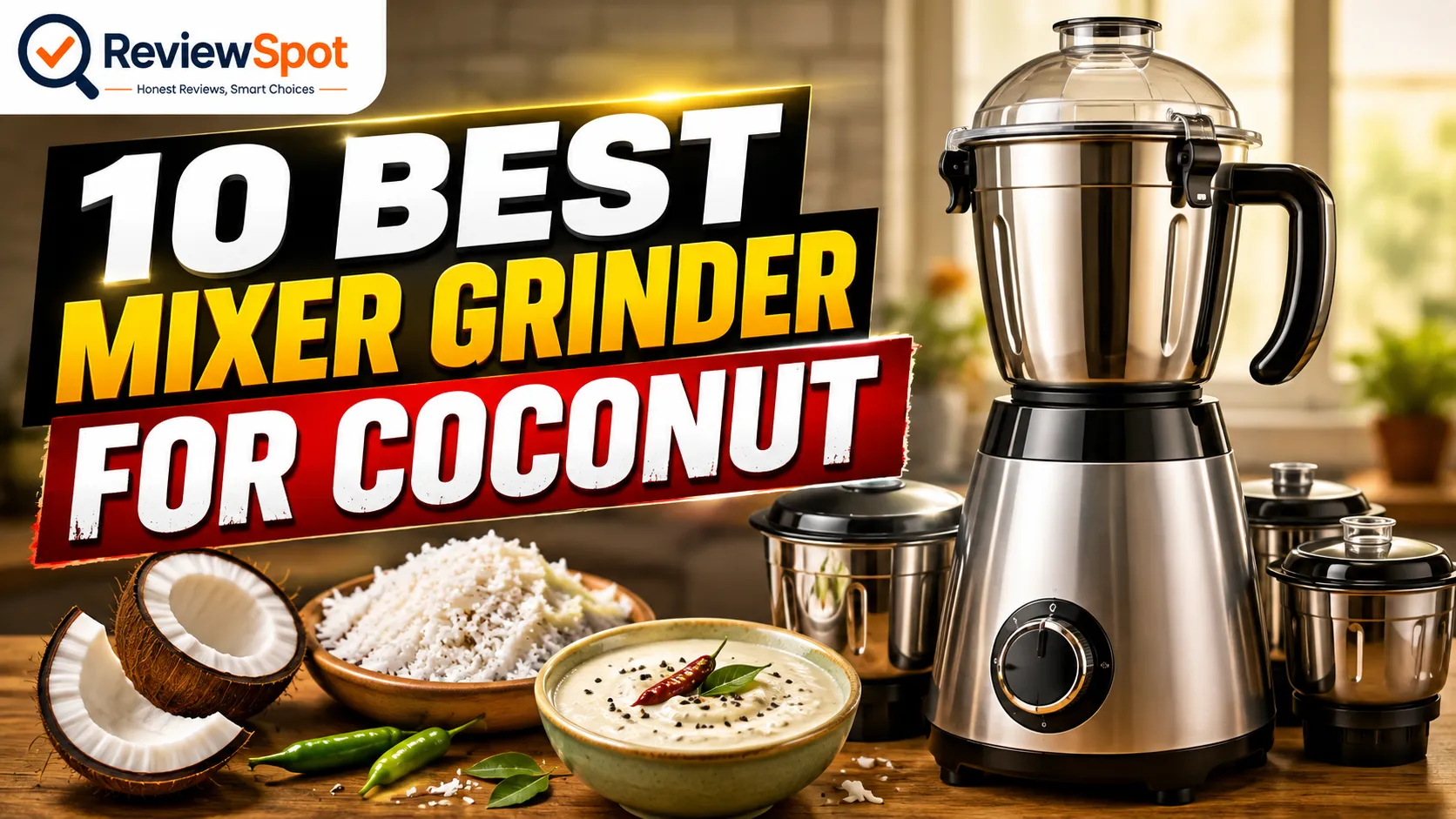 Best Mixer Grinder for Coconut