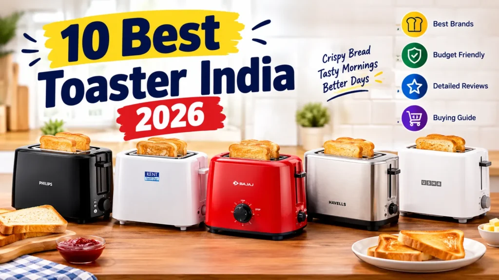 10 Best Toaster in India 2026: Top 10 Bread Toasters for Home in 2026