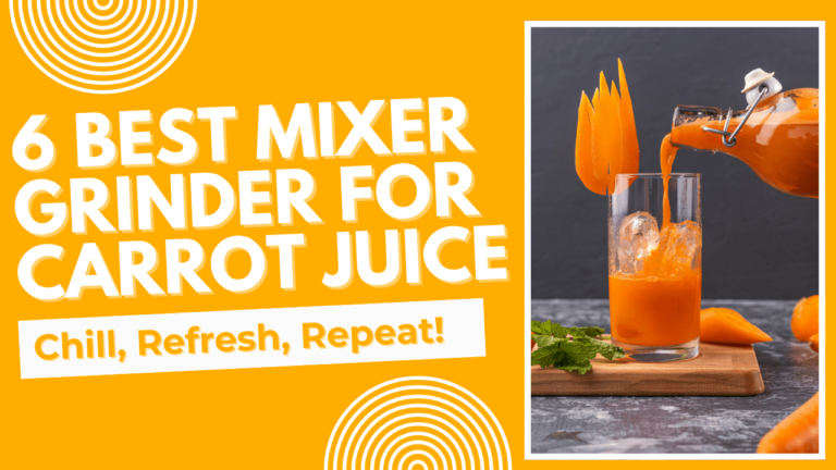 Best Mixer Grinder for Carrot Juice