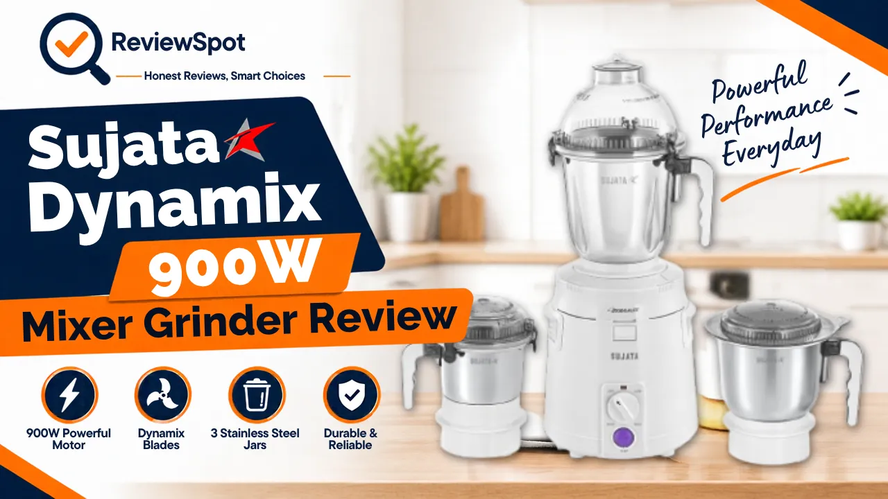 Sujata Dynamix 900W Mixer Grinder Review