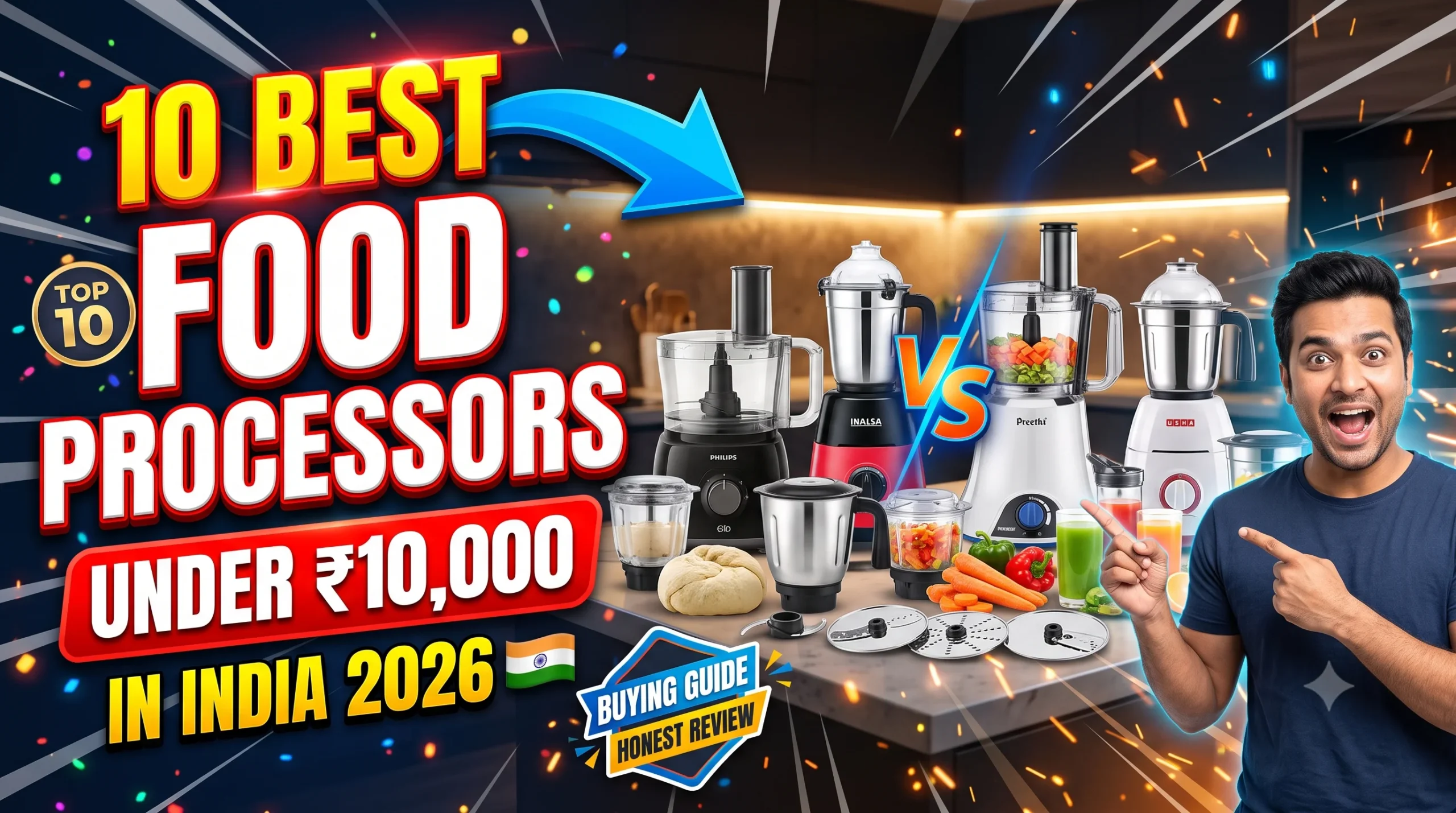 Best Food Processor Under ₹10000