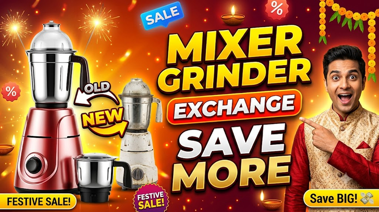 Mixer Grinder Exchange Offer
