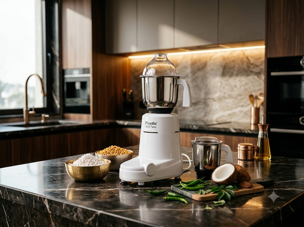 Preethi Eco Twin Mixer Grinder Review