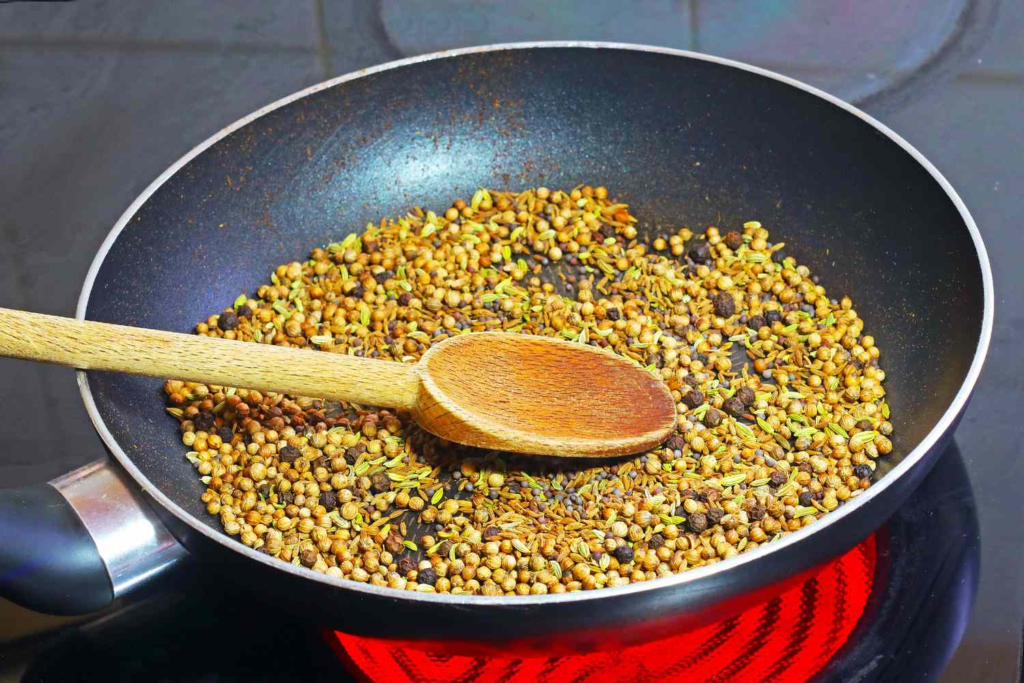 grind spices in mixer grinder