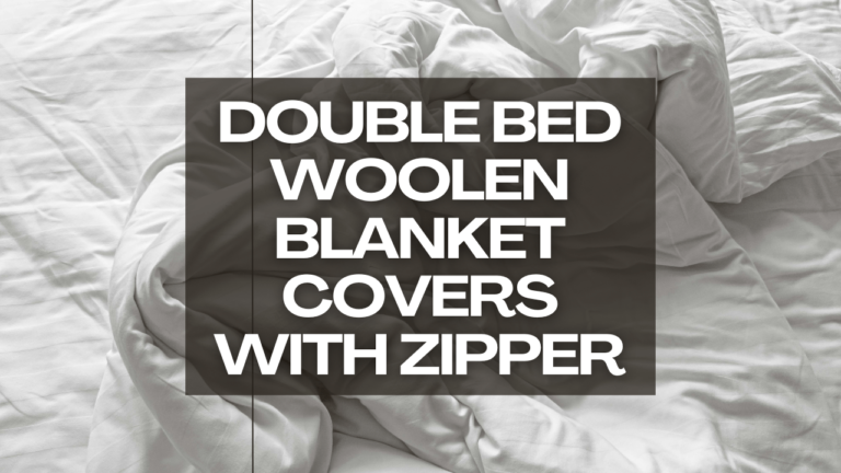 Double Bed Woolen Blanket Covers with Zipper